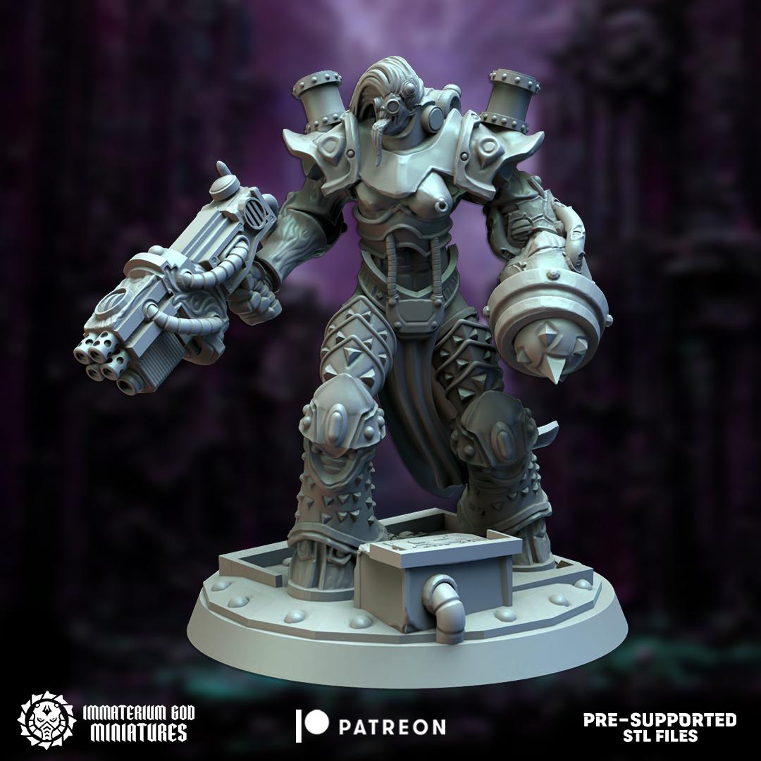 Exalted Destroyers | Citadel of Pain | Immaterium God Miniatures | 12K Prints