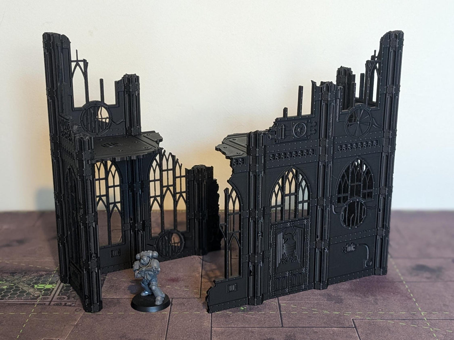 Gothic Residence - 1 Storey | Wargaming Terrain For Tabletop Wargames, Buildings / Scatter 10th Edition, Combat Patrol, Competitive 40K
