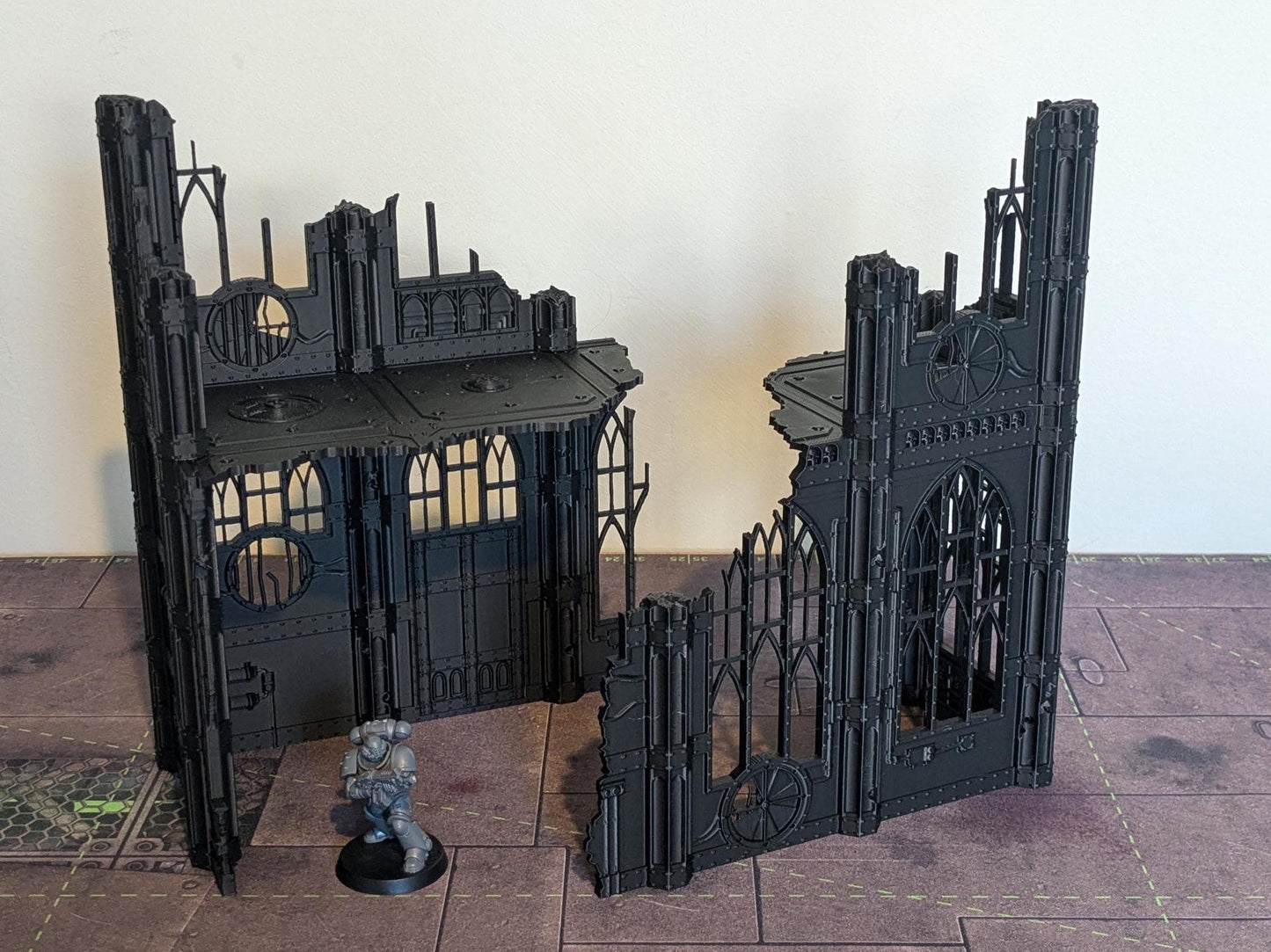 Gothic Residence - 1 Storey | Wargaming Terrain For Tabletop Wargames, Buildings / Scatter 10th Edition, Combat Patrol, Competitive 40K
