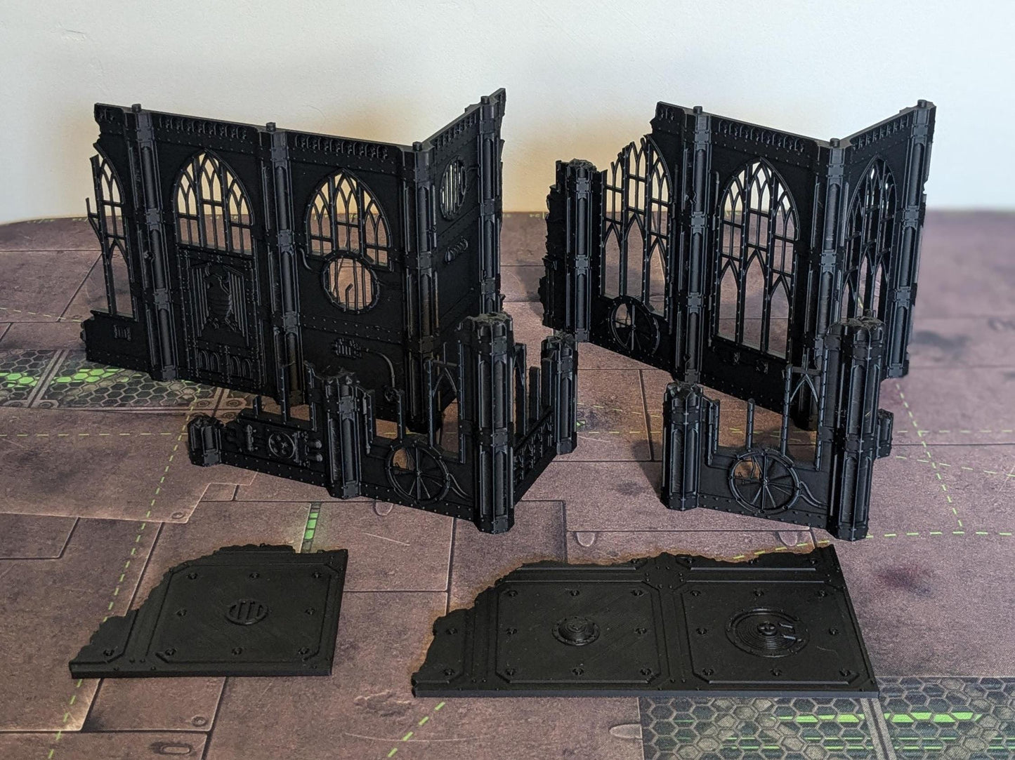 Gothic Residence - 1 Storey | Wargaming Terrain For Tabletop Wargames, Buildings / Scatter 10th Edition, Combat Patrol, Competitive 40K