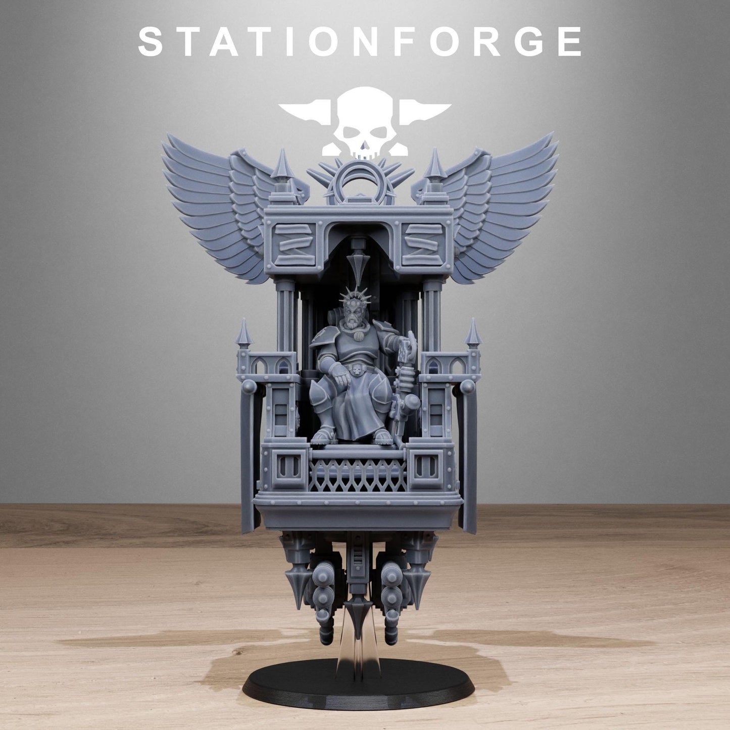 Vodalites Flying Throne | StationForge | 12K Prints