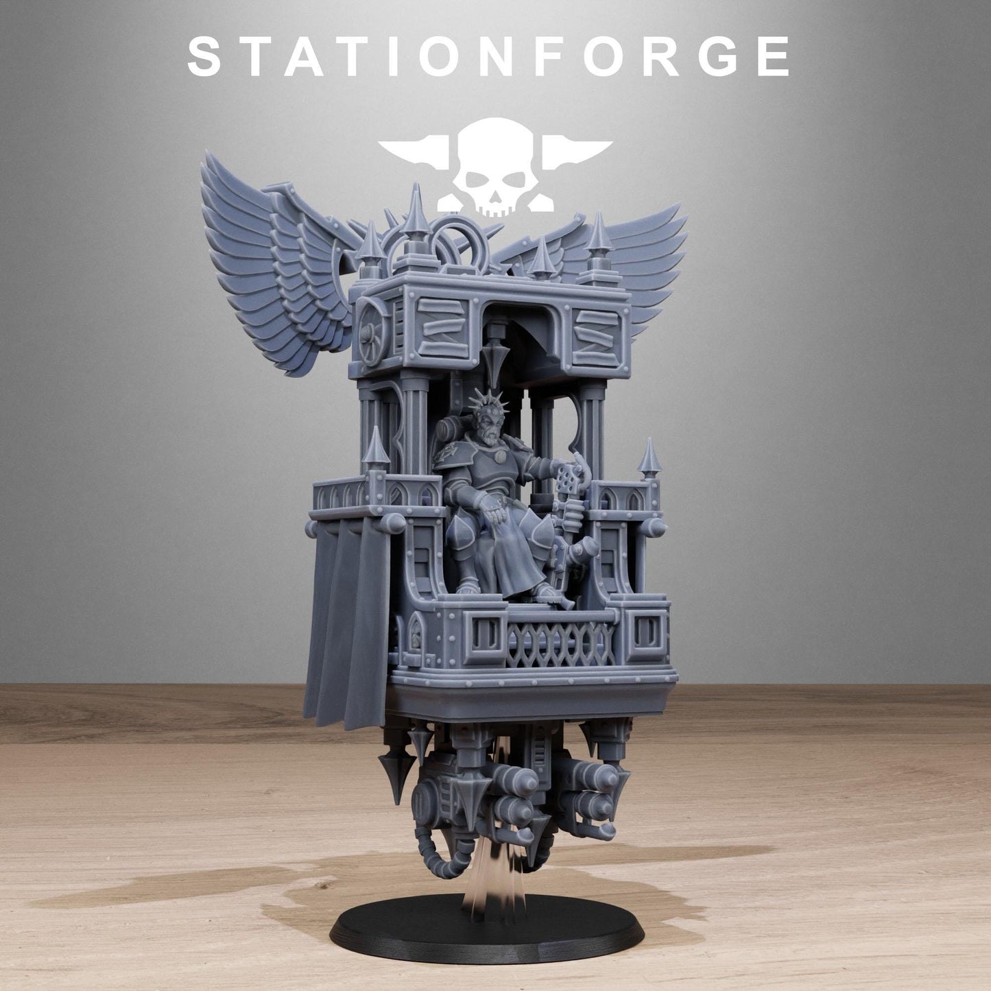 Vodalites Flying Throne | StationForge | 12K Prints