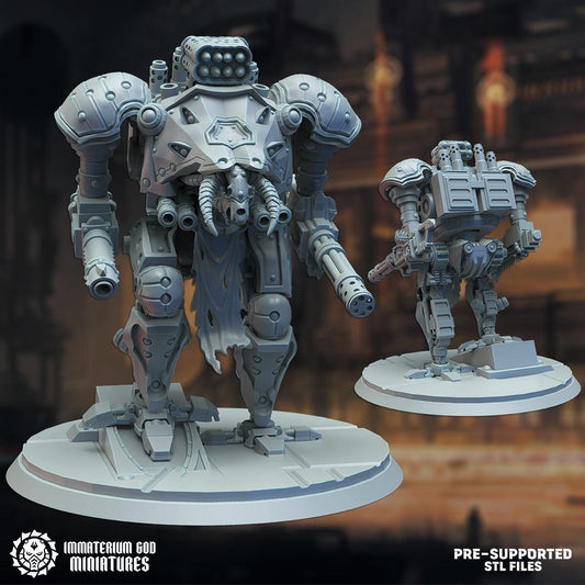 Iron Hound | Dark Iron Foundry | Immaterium God Miniatures | 12K Prints