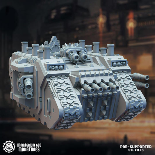 Mechatank | Dark Iron Foundry | Immaterium God Miniatures | 12K Prints