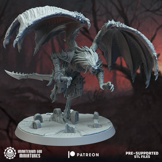 Vampire Queen | Bloodfang Legion | Immaterium God Miniatures | 12K Prints