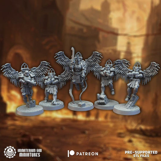 Infernal Liberators | Court of Corruption | Immaterium God Miniatures | 12K Prints