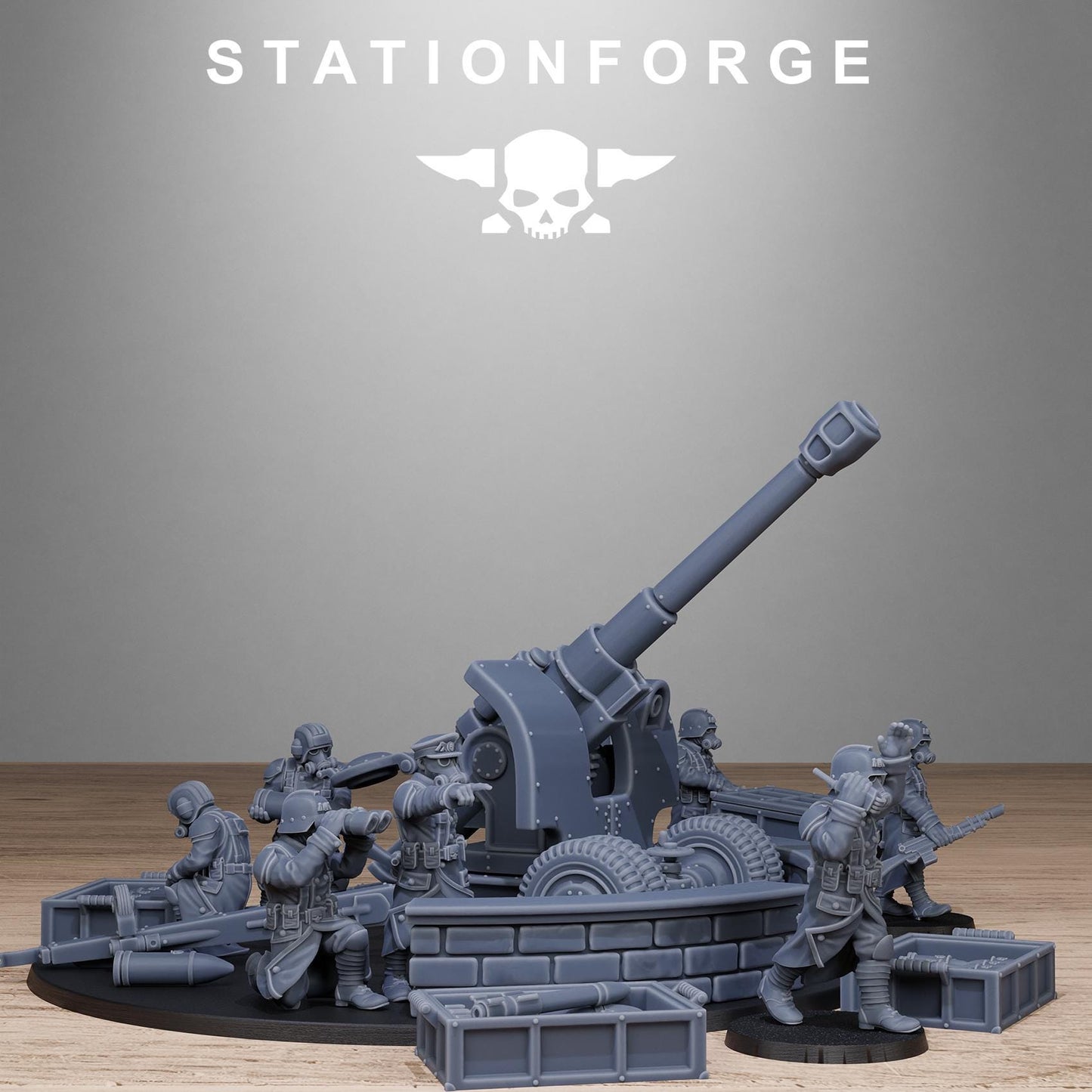 GrimGuard Light Artillery 2.0 | StationForge | 12K Prints