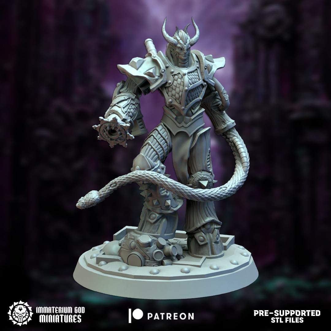 Exalted Destroyers | Citadel of Pain | Immaterium God Miniatures | 12K Prints