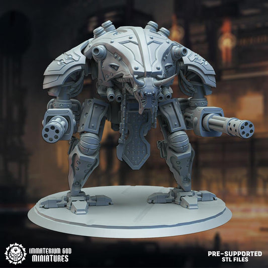 Iron Knight | Dark Iron Foundry | Immaterium God Miniatures | 12K Prints
