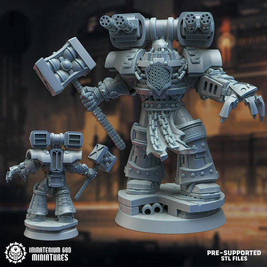 Betregla Ironsoul | Dark Iron Foundry | Immaterium God Miniatures | 12K Prints