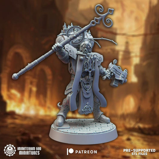 Abbess of Ruination | Court of Corruption | Immaterium God Miniatures | 12K Prints