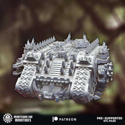 Hellcrusher | Warforged Ravagers | Immaterium God Miniatures | 12K Prints