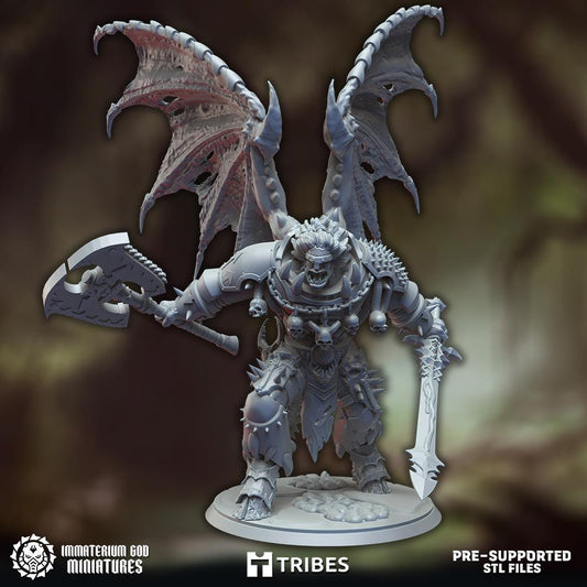Exhaulted Onkronn | Warforged Ravagers | Immaterium God Miniatures | 12K Prints