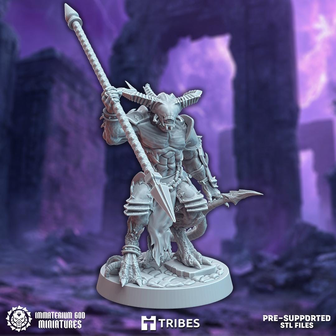 Demons of Kalal | Cult of The Forgotten God | Immaterium God Miniatures | 12K Prints