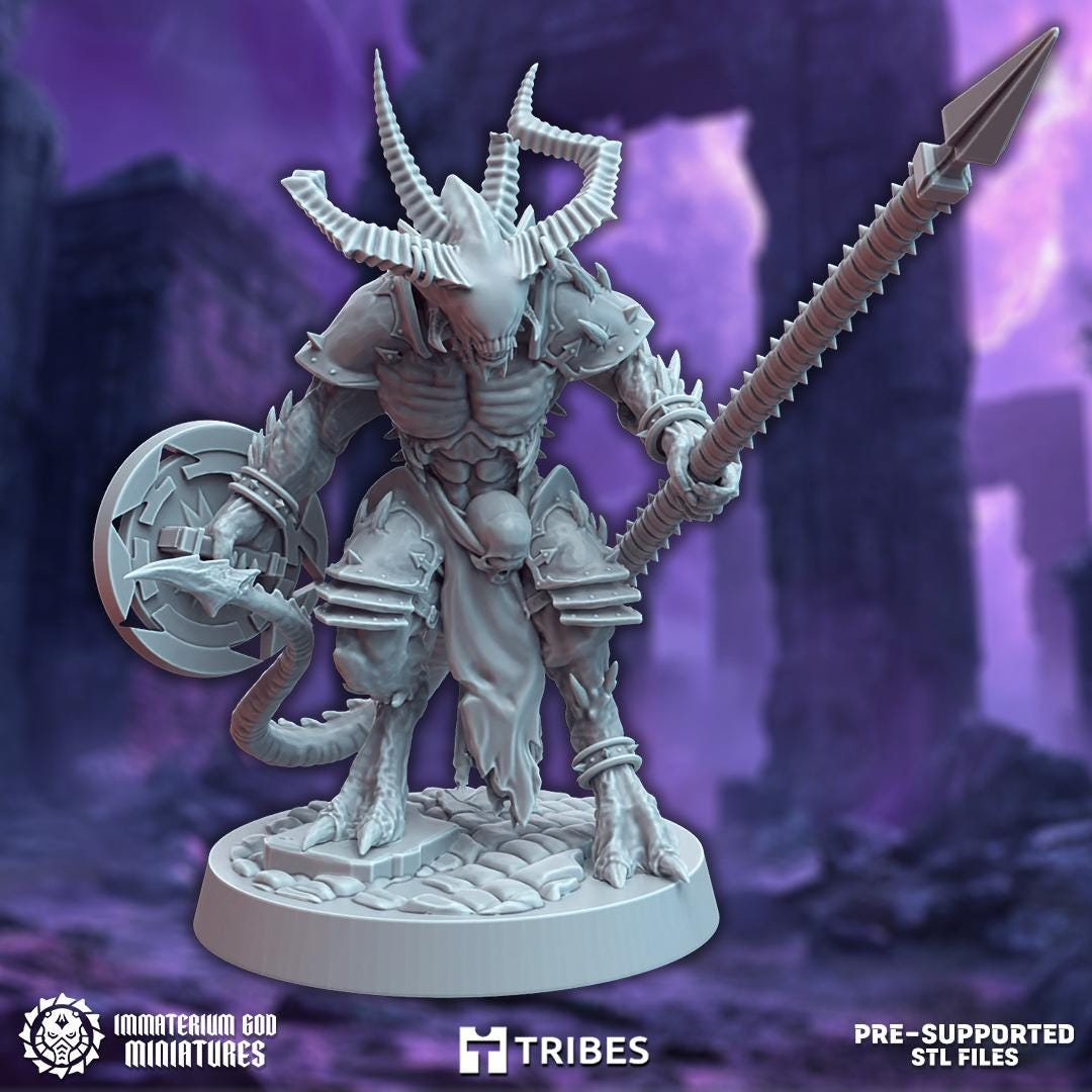 Demons of Kalal | Cult of The Forgotten God | Immaterium God Miniatures | 12K Prints