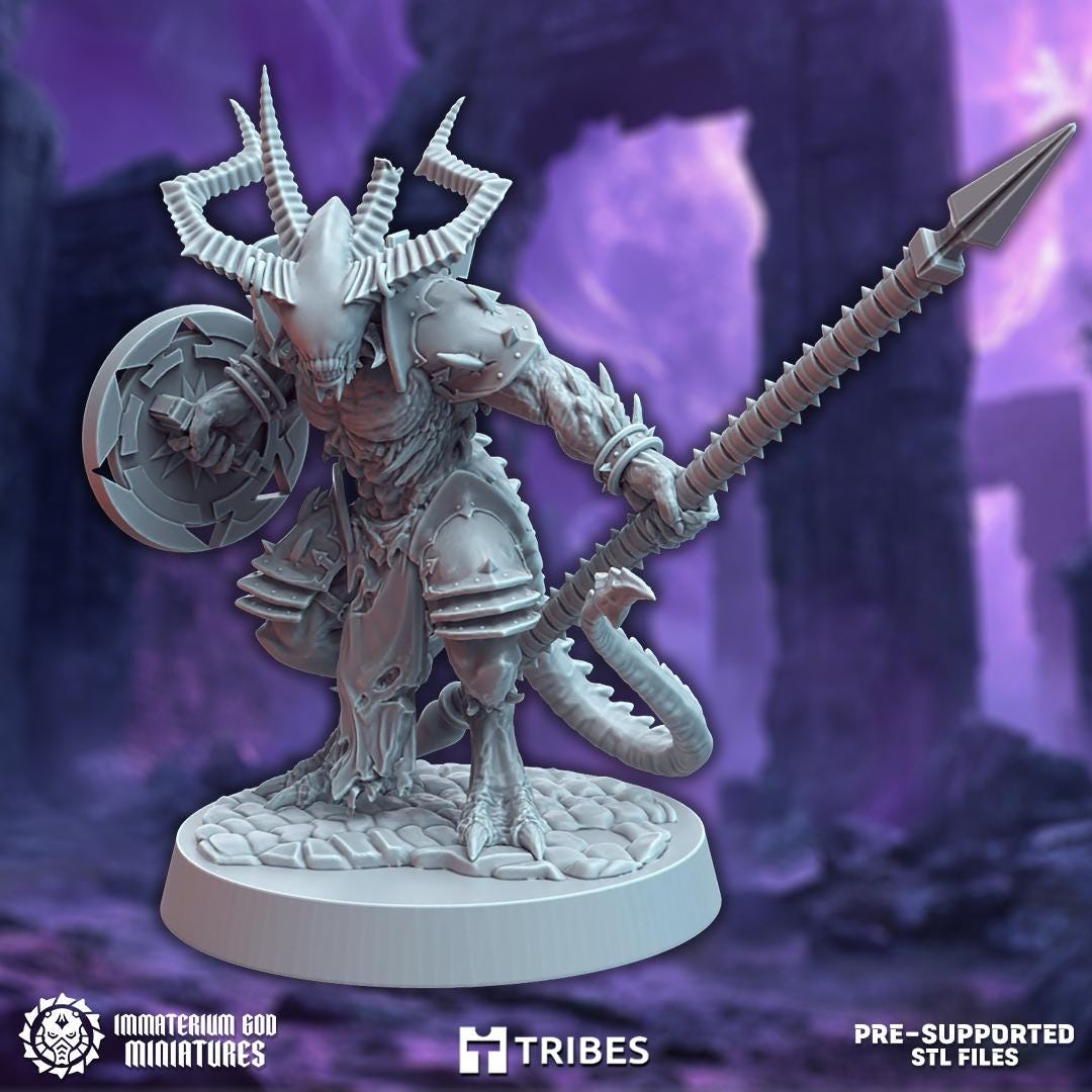 Demons of Kalal | Cult of The Forgotten God | Immaterium God Miniatures | 12K Prints