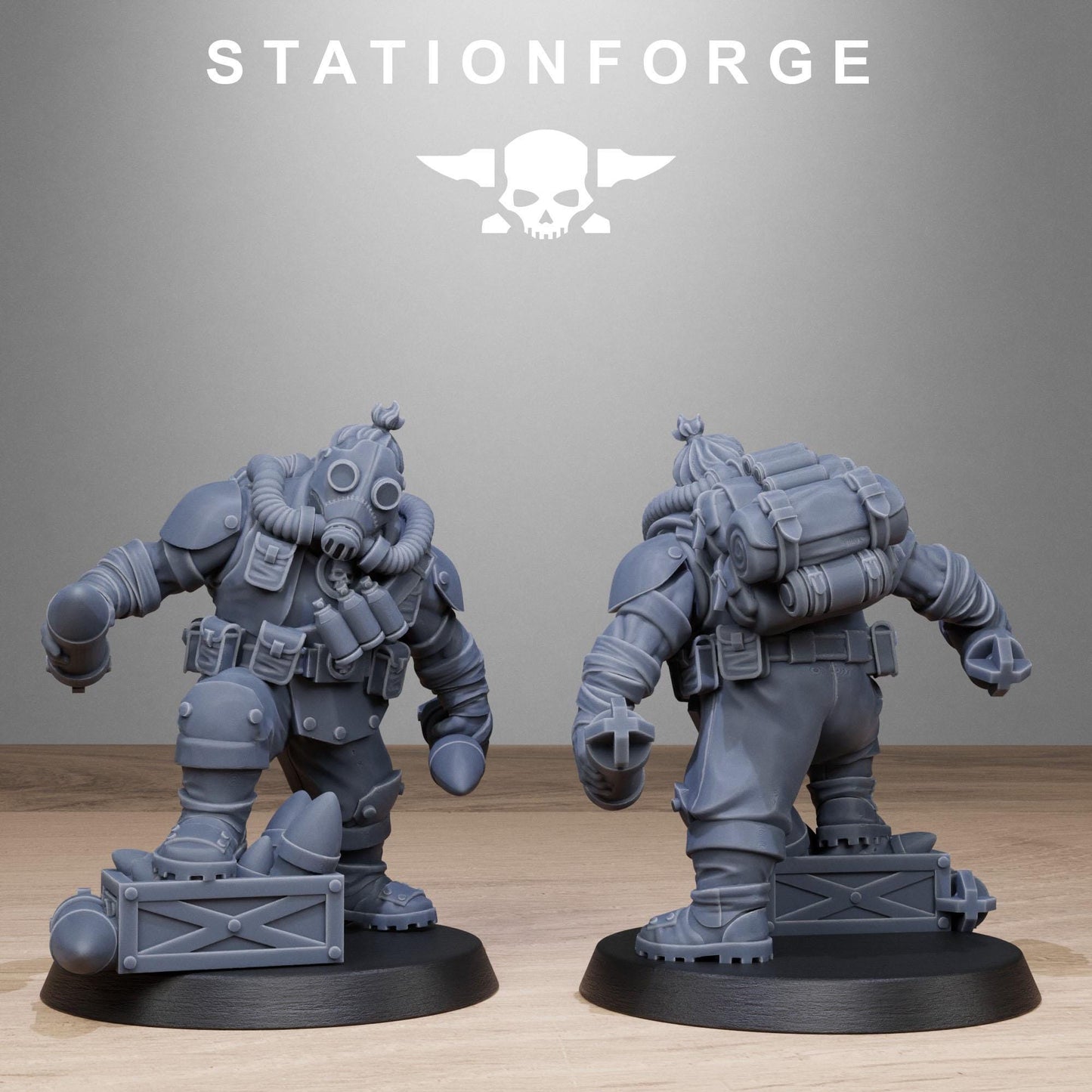 Grimguard Jungle Fighter Mutants | Set of 10 Minis | StationForge | 12K Prints