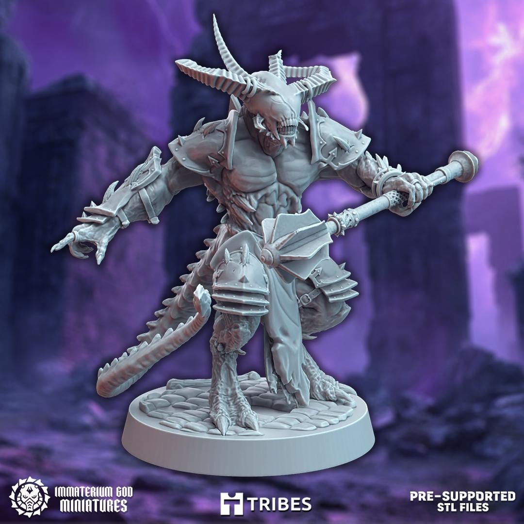 Demons of Kalal | Cult of The Forgotten God | Immaterium God Miniatures | 12K Prints