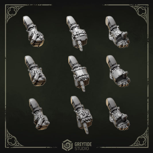 Fists #1 | Set of 10 Pieces | GreyTide Studio - Eternal Pilgrims