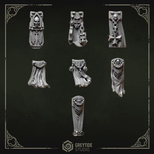Loincloths #2 | Set of 7 Pieces | GreyTide Studio - Eternal Pilgrims