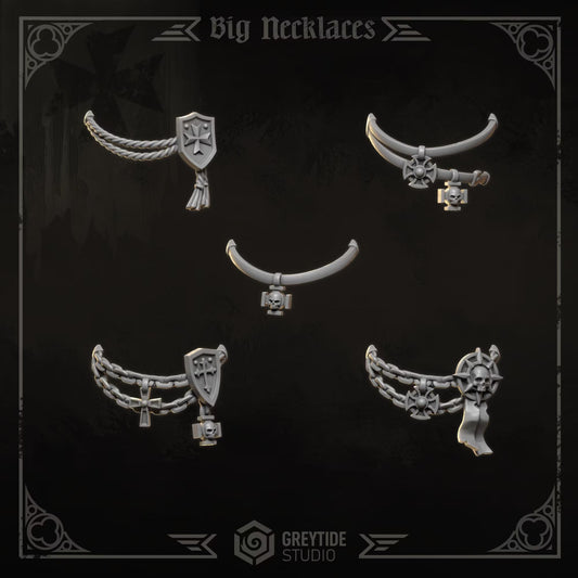BIG Necklaces | Set of 10 Pieces | GreyTide Studio - Eternal Crusaders