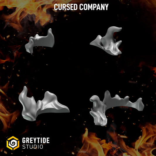 Feet Fire | Set of 20 Pieces | GreyTide Studio - Cursed Company