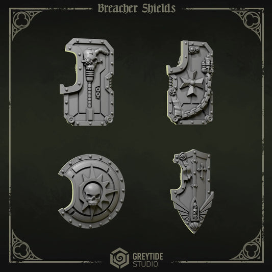 Breacher Shields | Set of 5 Pieces | GreyTide Studio - Eternal Pilgrims