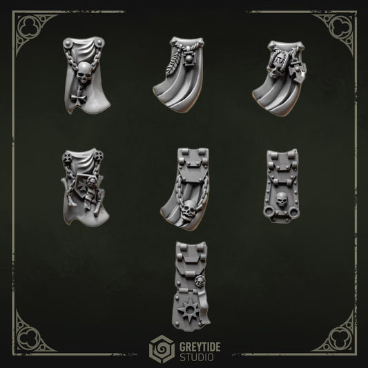 Loincloths #1 | Set of 7 Pieces | GreyTide Studio - Eternal Pilgrims