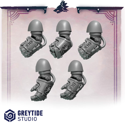 BIG Fists | Set of 5 Pieces | GreyTide Studio - Primal Hounds