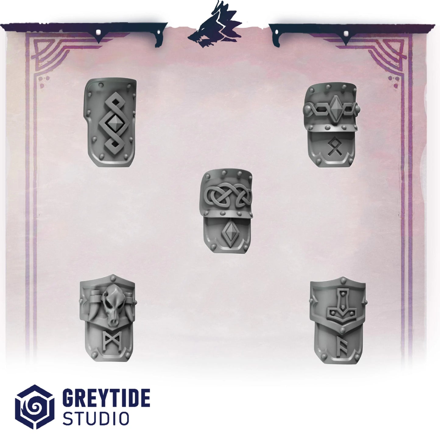 Greaves | Set of 20 Pieces | GreyTide Studio - Primal Hounds