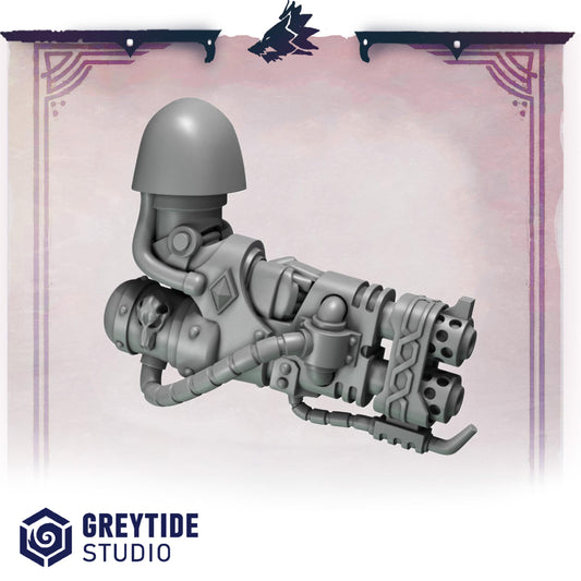 BIG Heavy Flamethrower | GreyTide Studio - Primal Hounds