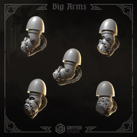 BIG Arms | Set of 10 Pieces | GreyTide Studio - Eternal Crusaders BIG Armour