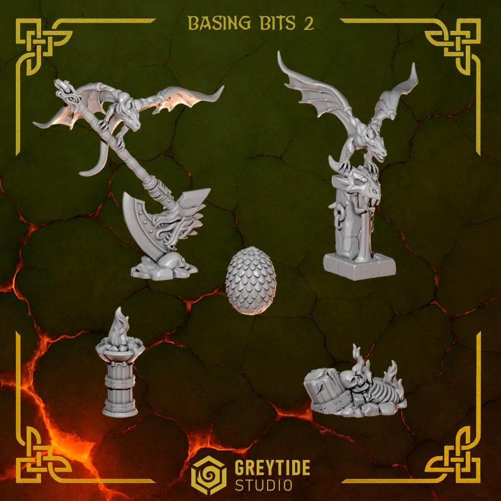 Basing Bits #2 | Set of 15 Pieces | GreyTide Studio - Anvil Wardens