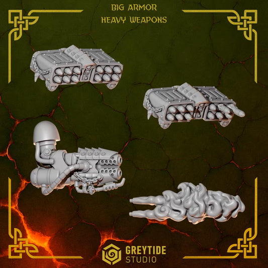BIG Heavy Weapons | Set of 2 Pieces | GreyTide Studio - Anvil Wardens
