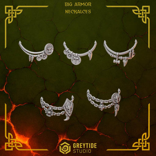 BIG Necklaces | Set of 10 Pieces | GreyTide Studio - Anvil Wardens