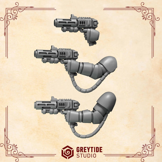 Hellfire Pistols | Set of 5 Pieces | GreyTide Studio - Crimson Lords