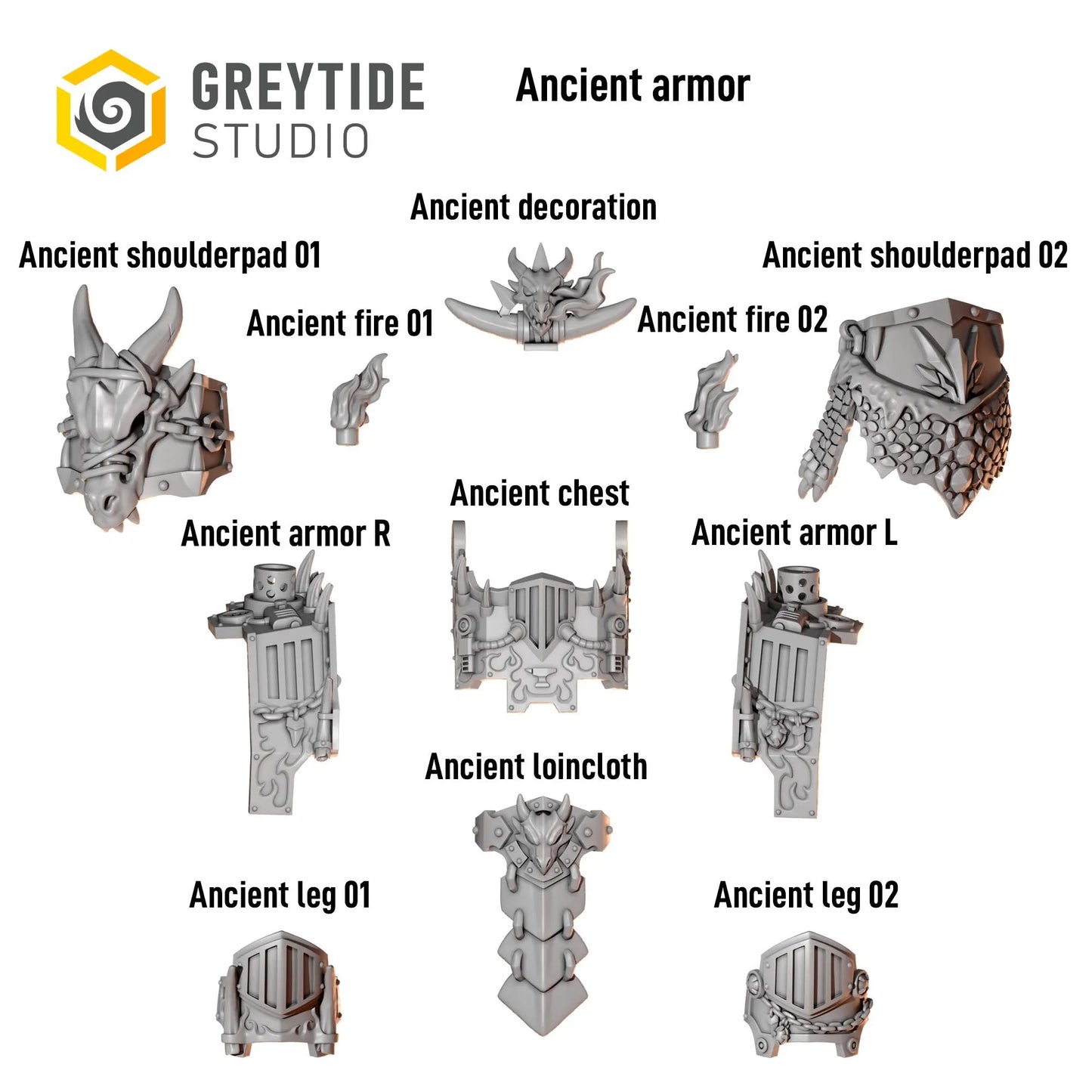 Ancient Armor | GreyTide Studio - Anvil Wardens