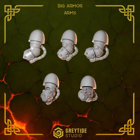 BIG Arms | Set of 10 Pieces | GreyTide Studio - Anvil Wardens