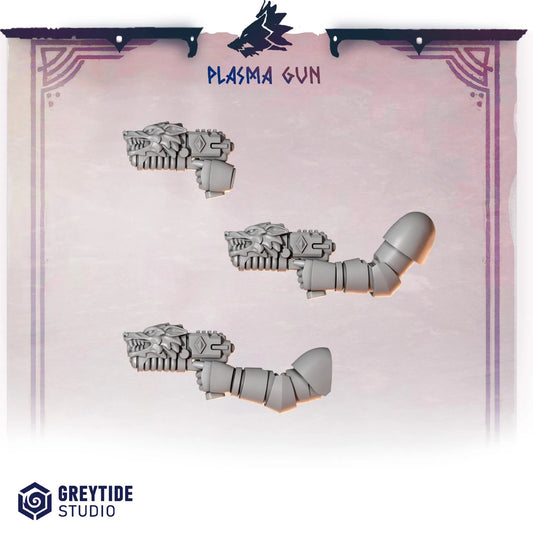 Plasma Pistols | Set of 5 Pieces | GreyTide Studio - Primal Hounds